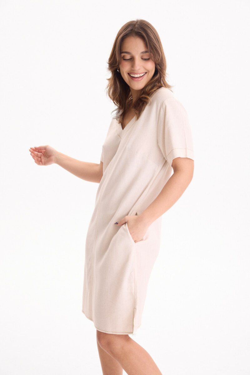 Vestido Kyoto Crudo