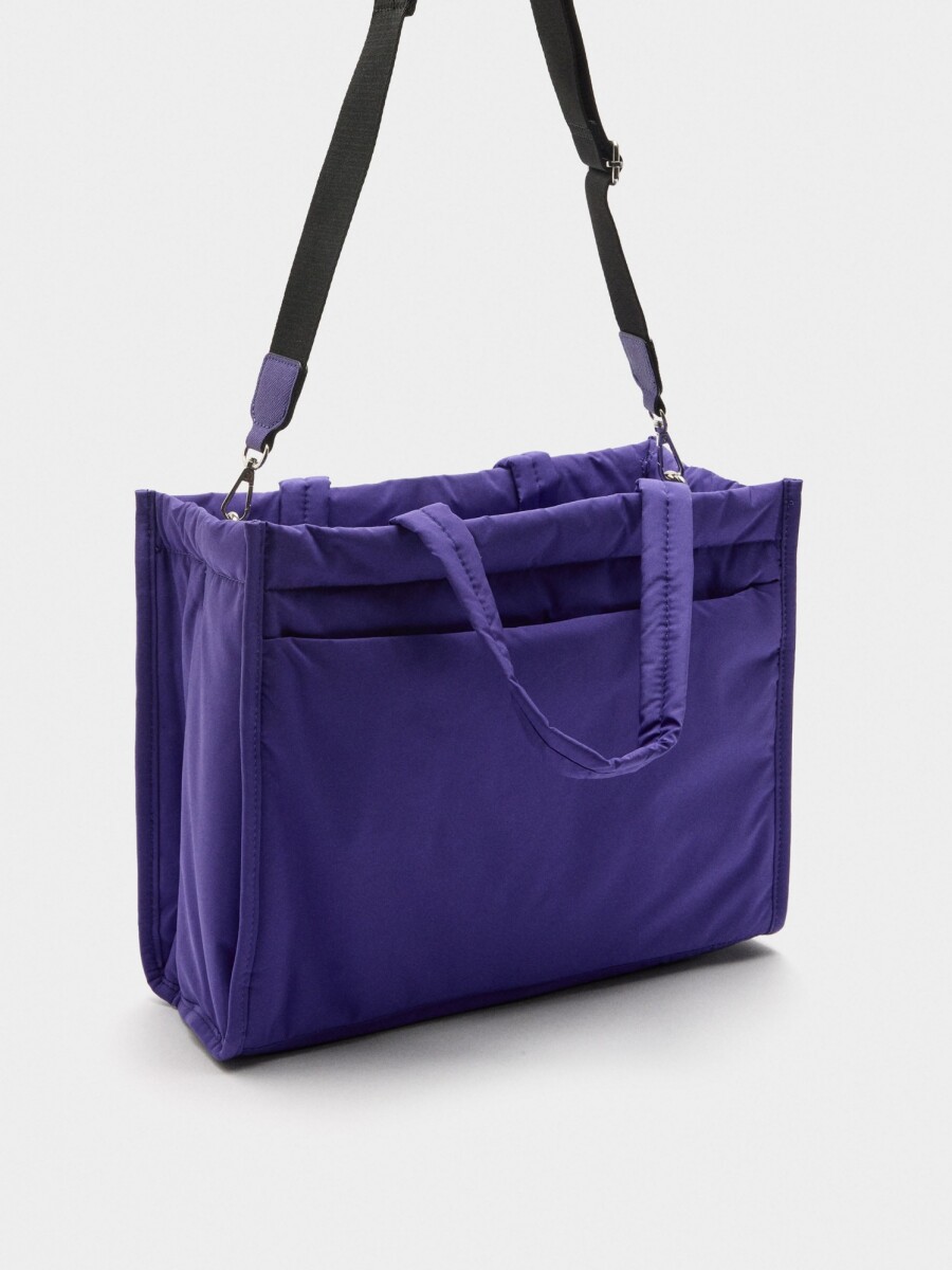 Bolso Para Portátil 13" De Nylon violeta