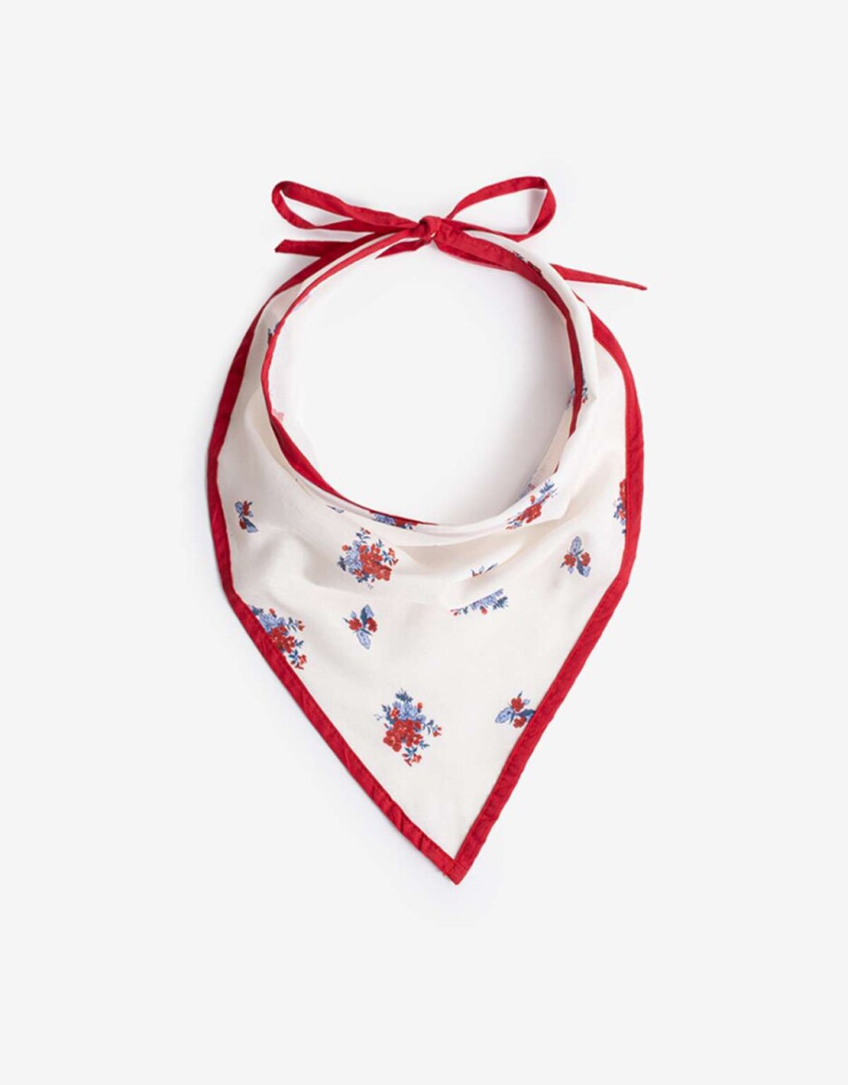 Vincha Textil Flores - Estampado Flores 