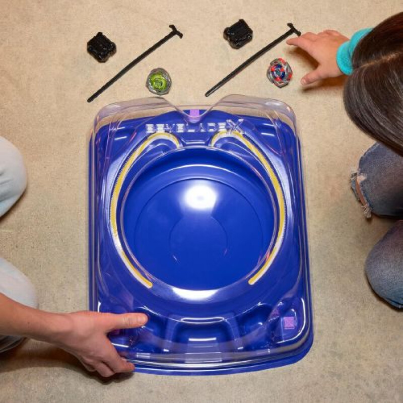 Hasbro Beyblade X Drop Attack Estadio Completo Hasbro Beyblade X Drop Attack Estadio Completo