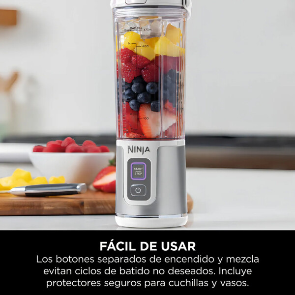 Licuadora De Vaso Ninja Blast Portable Blende 530 Ml PORTABLE BLENDER BC151EUWH