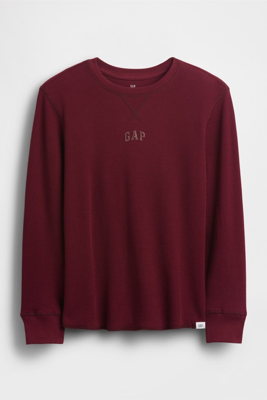 Remera Logo Gap Niño Red Delicious