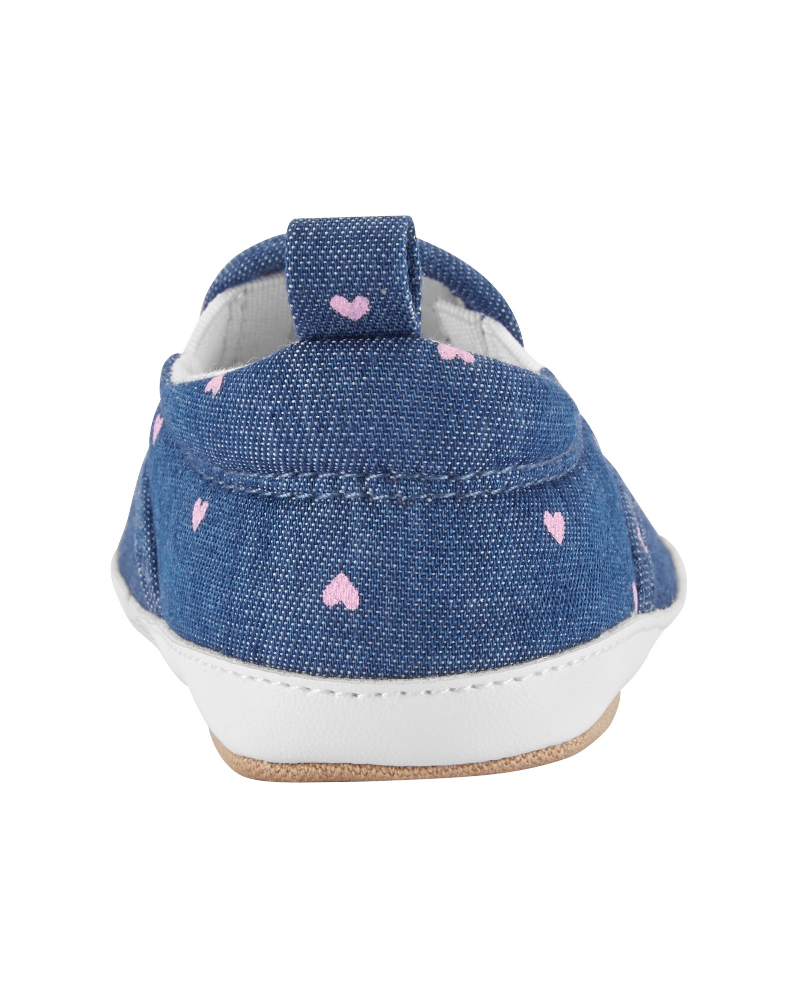 Zapatillas jean diseño corazones 0