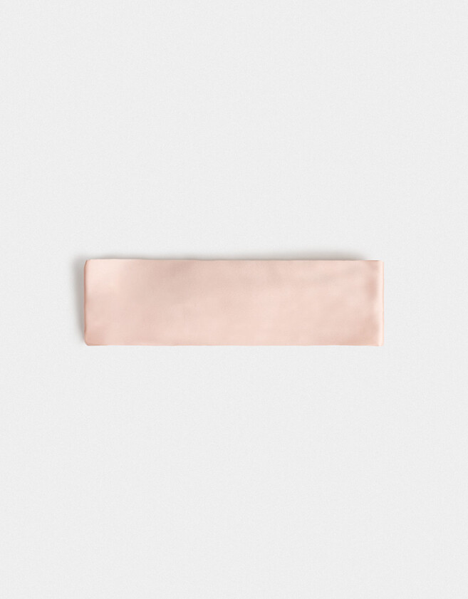 Vinchas Textiles Set por 2 Vincha De Satén - Rosa Claro