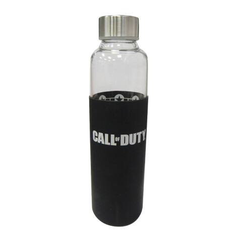 Botella Vidrio Funda Silicona Call Of Duty 585 ml U