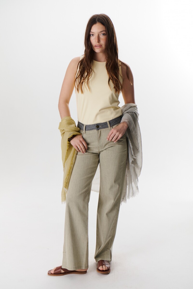 MUSCULOSA DOBLE VAINILLA