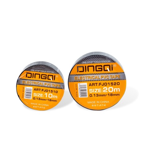 DINGQI CINTA AISLADORA NEGRA 18MMx10M Dingqi Cinta Aisladora Negra 18mmx10m
