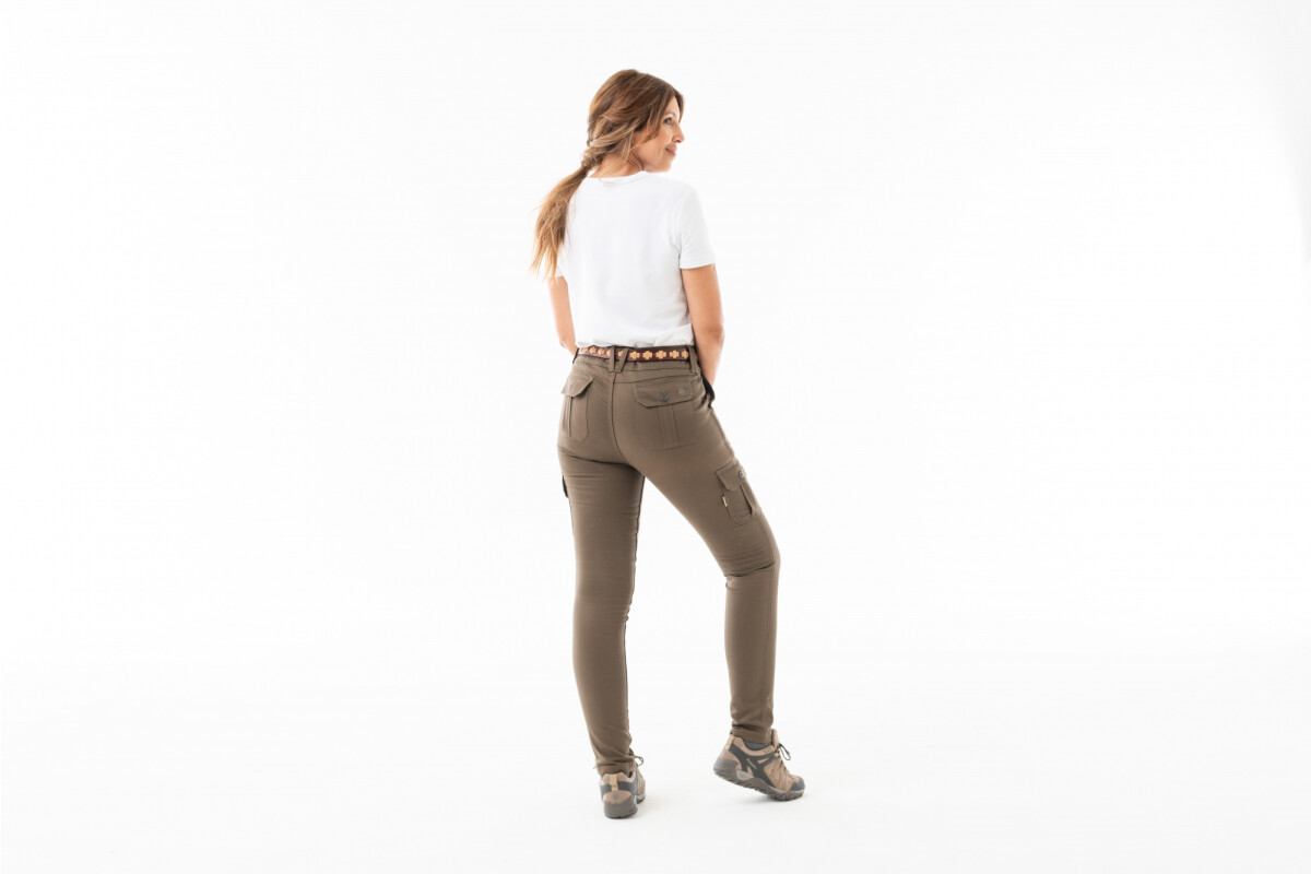 PANTALON CARGO URBANO M ELASTI Verde