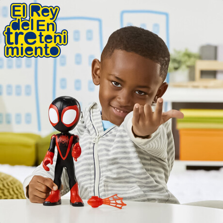 Figura Spidey Marvel Spiderman Miles Morales Ghost Miles Morales