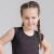 Remera Deportiva para Niñas. Negro