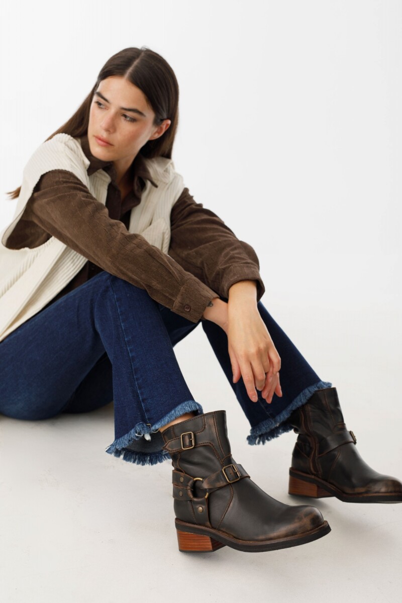 Bota Mulan Marron
