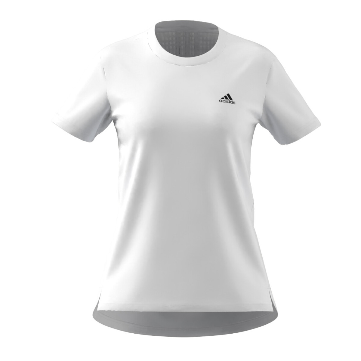 Remera de Mujer Adidas Aero Ready - Blanco - Negro 