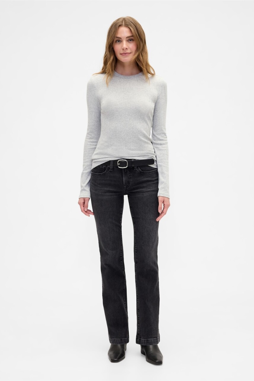 Remera Rib Mujer B08