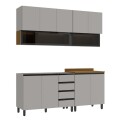 COCINA MODULADA 2 MT CON LUZ - ALMA COCINA MODULADA 2 MT CON LUZ - ALMA
