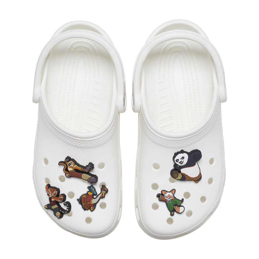 Jibbitz Kung Fu Panda 5 Pack Multicolor