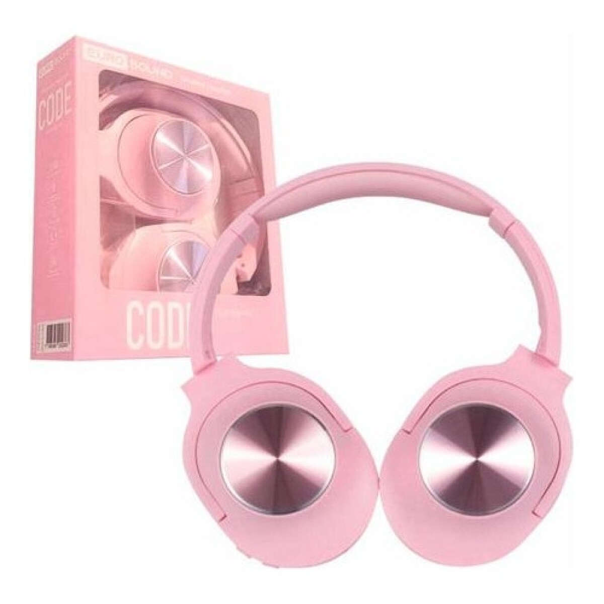 Auriculares Bluetooth EuroSound Code - Rosa 