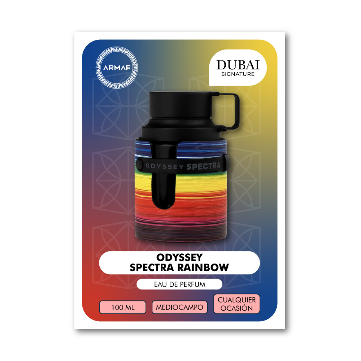 Odyssey Spectra Rainbow Edition Eau de Parfum 100 ml Odyssey Spectra Rainbow Edition Eau de Parfum 100 ml