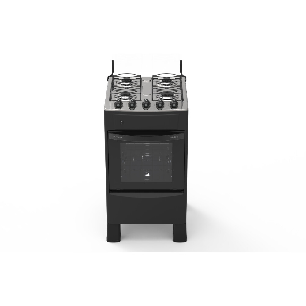 Cocina a Gas Futura Selecta Negra Cocina a Gas Futura Selecta Negra