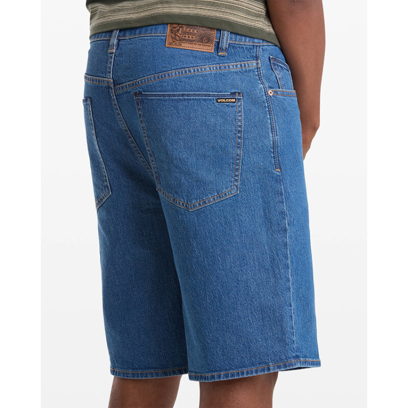 Bermuda Volcom ABG BILLOW DENIM 22 - Azul Bermuda Volcom ABG BILLOW DENIM 22 - Azul