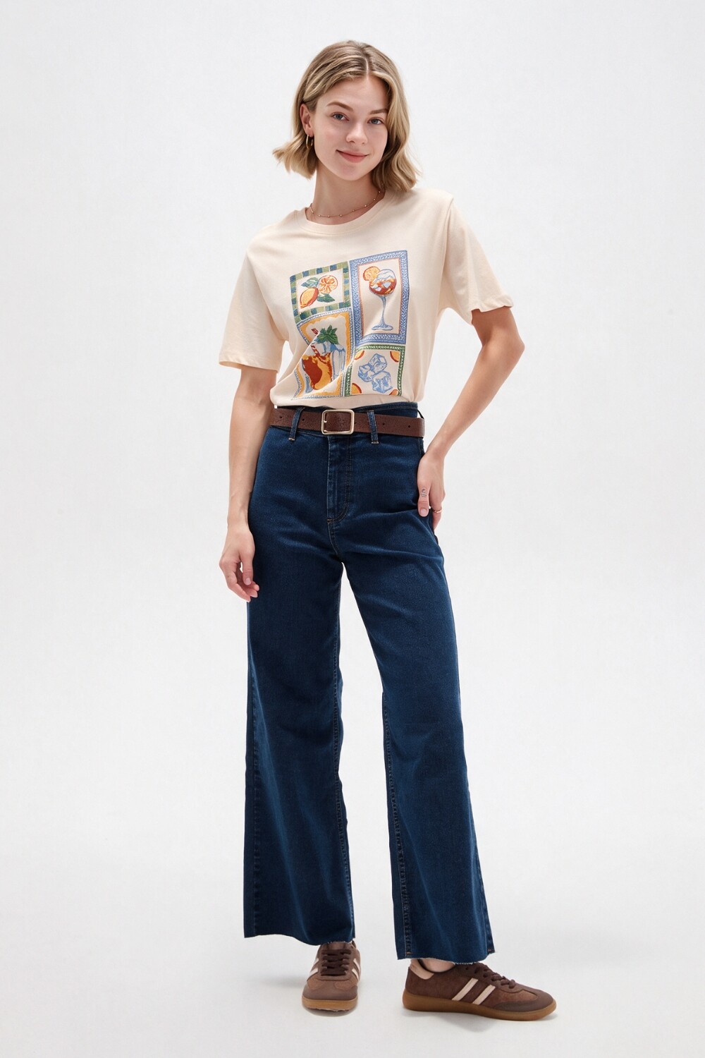 Pantalon Adeline Azul Indigo