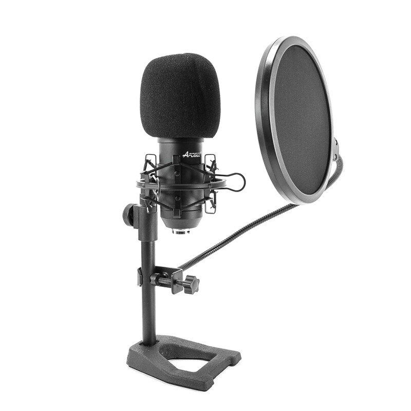 MICROFONO SET APOGEE CM10 RECORD KIT USB C/ANTIPOP MICROFONO SET APOGEE CM10 RECORD KIT USB C/ANTIPOP