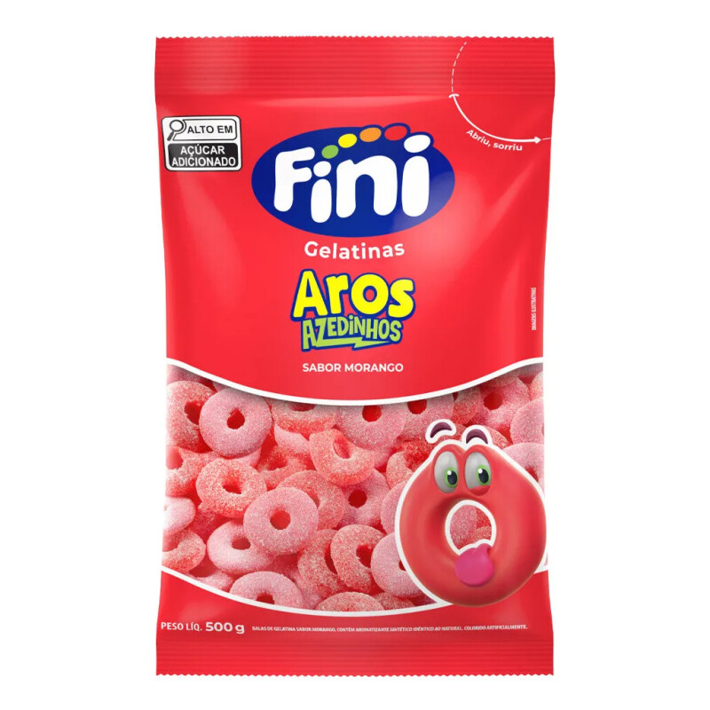 Aros Fresa Fini 500 gramos Aros Fresa Fini 500 gramos