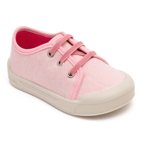 TENIS ROSA CON CORDONES TENIS ROSA CON CORDONES