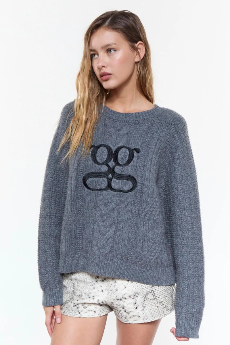 SWEATER ETIENNE Gris Melan