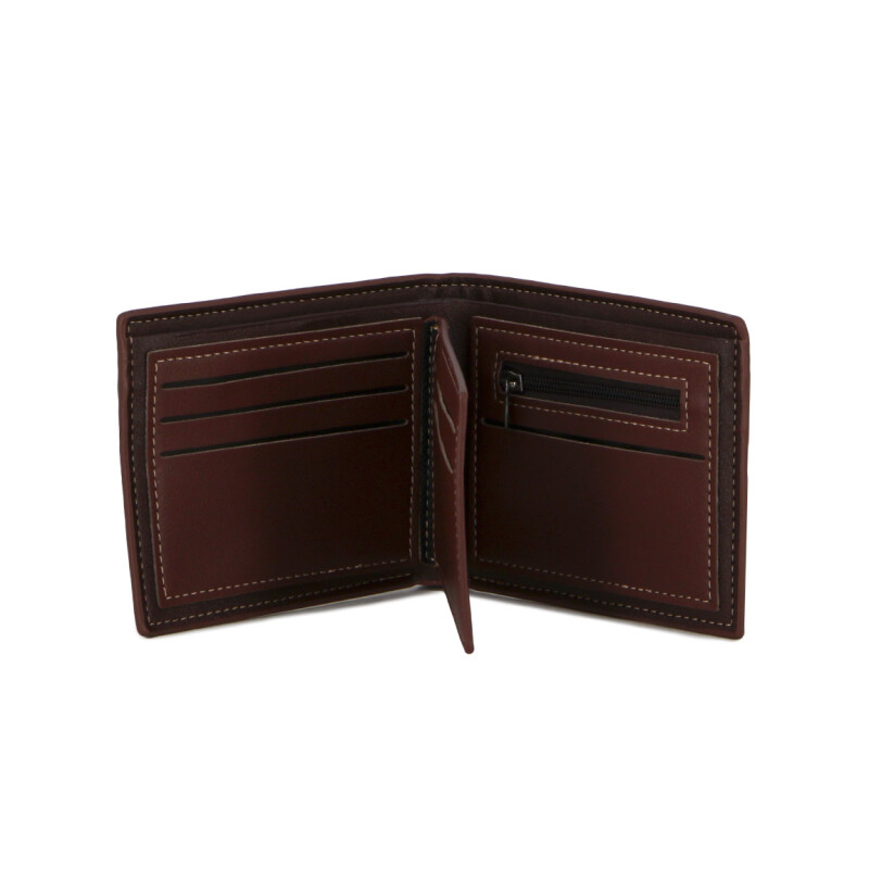 Westland Billetera Hombre C/logo Marron Oscuro