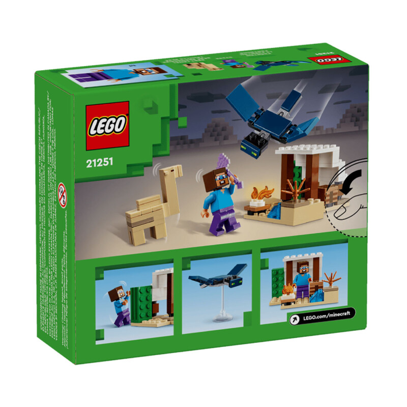 Minecraft La Expedición de Steve al Desierto Lego Minecraft La Expedición de Steve al Desierto Lego