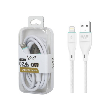 Cable Bloox To Go Lightning A Usb-a 1m Cable Bloox To Go Lightning A Usb-a 1m