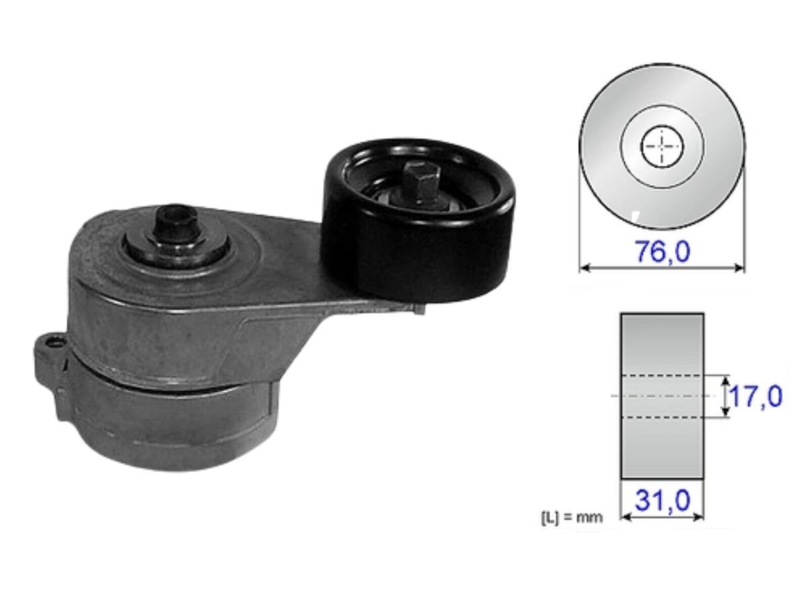 Tensor De La Correa Honda Ridheline/Pilot 09-15 