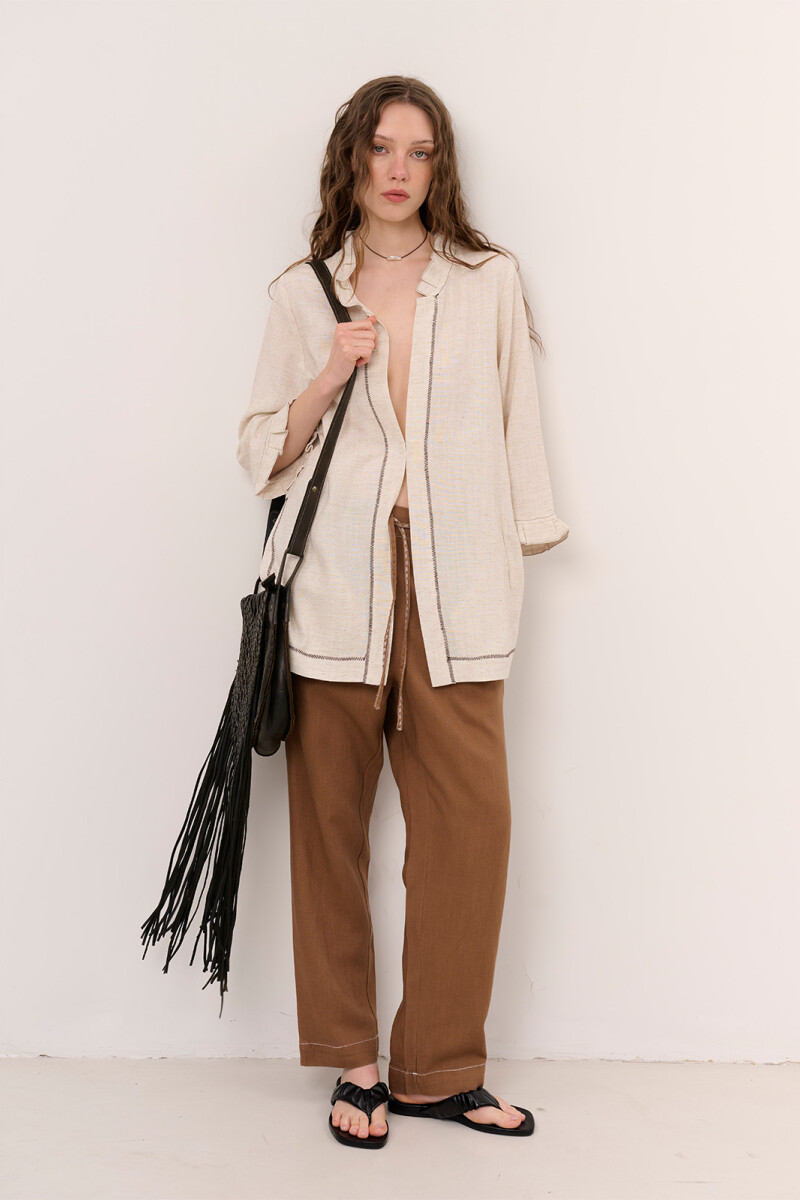 CHAQUETA ALMA BEIGE