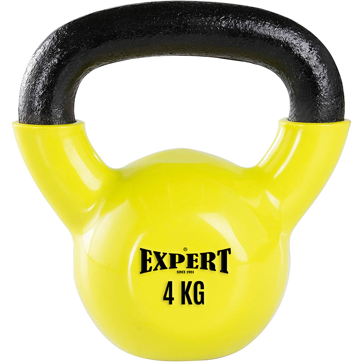 Pesa Rusa 4Kg Expert Hierro Macizo Kettlebell Mancuerna Recubierta 