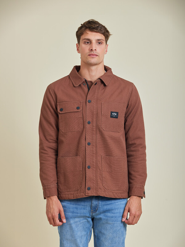 SOBRECAMISA SEVERIN RUSTY MarrÓn
