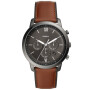 Reloj Fossil Clasico Cuero Marron 0