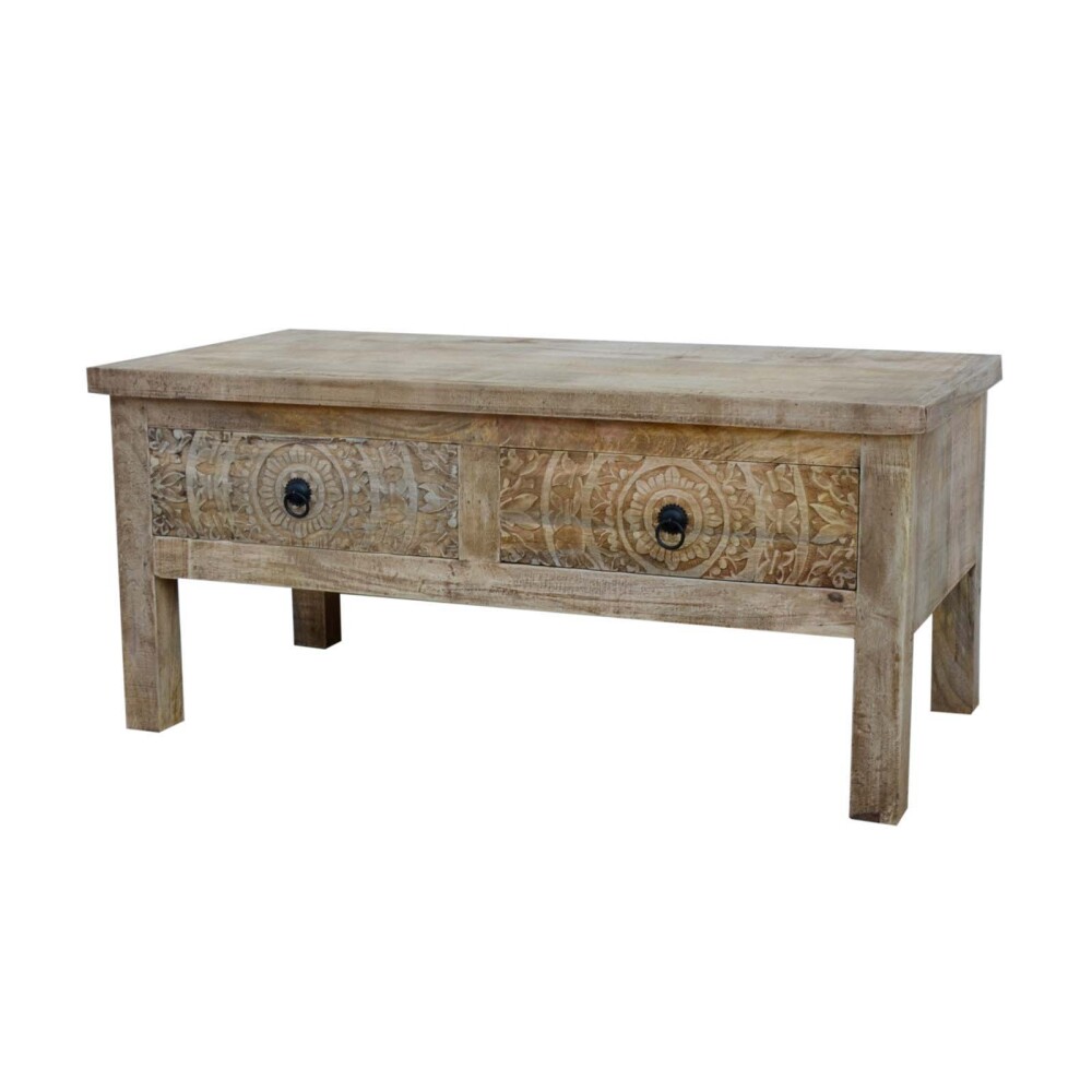 MESA RATONA MADERA-DE-MANGO NATURAL-BEIGE INDIA NATURAL