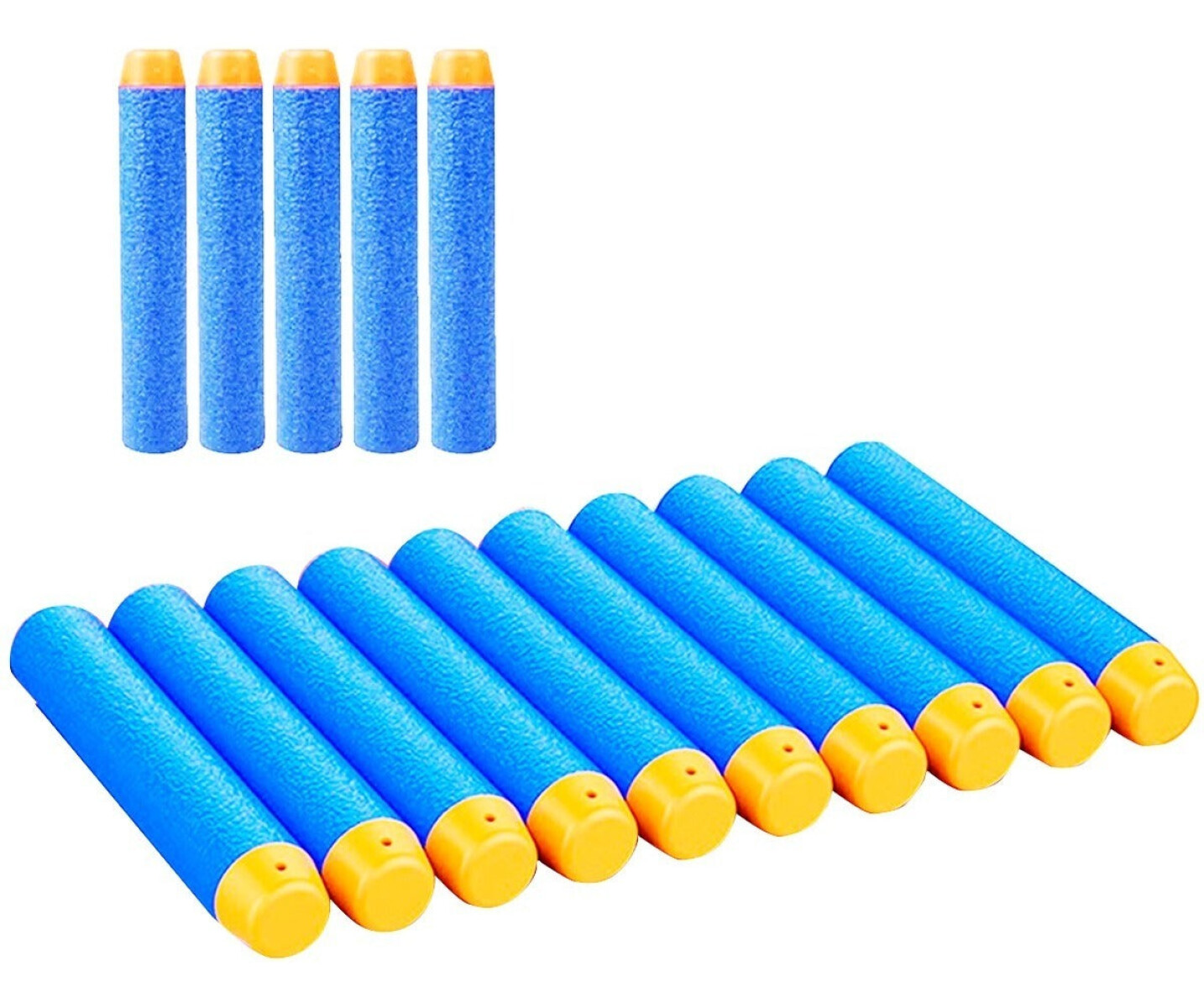 Pack X10 Dardos Compatibles C/ Pistolas Nerf Xshot - Jug013001 