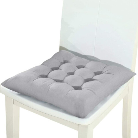 Almohadon Cuadrado Para Silla Eames Butaca Auto Colores Variante Gris