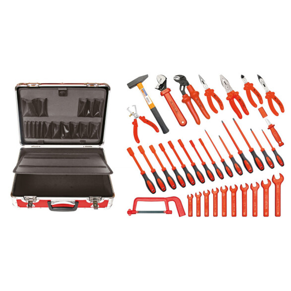 Maletín con 34 piezas para 1000V IEC TN3699