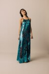 Using Dress Turquesa