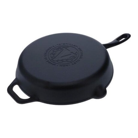 Sartén de hierro esmaltado Victoria 30cm Negro