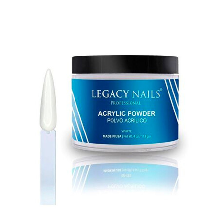 Polvo Acrilico Legacy Nails White 30gr