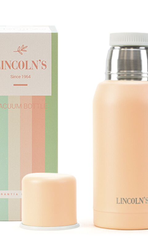 TERMO 750 ml CERBERUS CORAL PALIDO