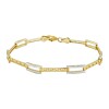 Pulsera Griega-Oro bajo-Sin piedra-PU8063 sinpiedra