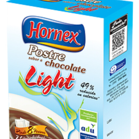 POSTRE HORNEX LIGHT CHOCOLATE EN POLVO 8 PORC POSTRE HORNEX LIGHT CHOCOLATE EN POLVO 8 PORC