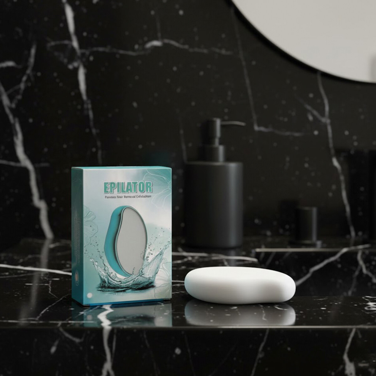 Depiladora Corporal Exfoliante Indolora Removedora de Vellos - Color Blanco 