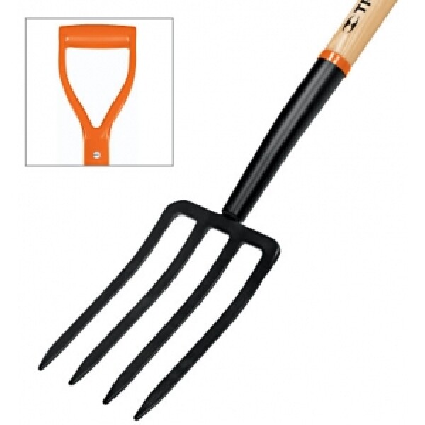 Pala de Cavar Tierra 4 Dientes Mango Ergonómico Truper Pala de Cavar Tierra 4 Dientes Mango Ergonómico Truper
