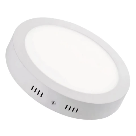 Plafon Led 24w Panel Redondo Spot Luz Calidad Garantia Variante Color Blanco