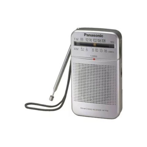 RADIO PANASONIC PORTATIL AM/FM RF-P50D Gris